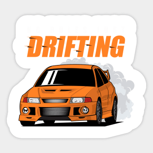 Lancer Evolution DRIFTING Sticker